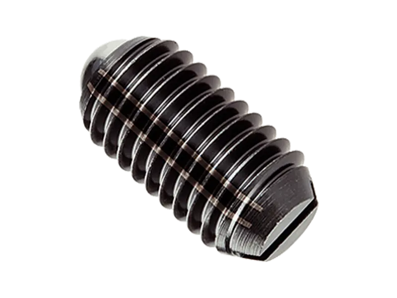 Product image of HALDER EH 22050. - Spring plungers with ball and slot increased spring pressure