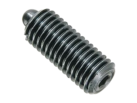 Product image of HALDER EH 22060. - Spring plungers with bolt and hex socket set screw bonded standard spring pressure