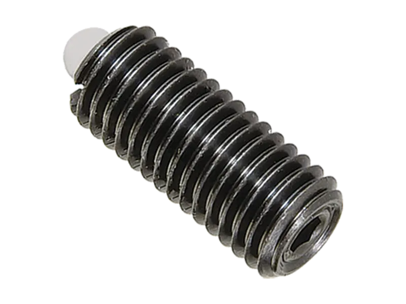 Product image of HALDER EH 22060. - Spring plungers with bolt and hex socket set screw bonded standard spring pressure