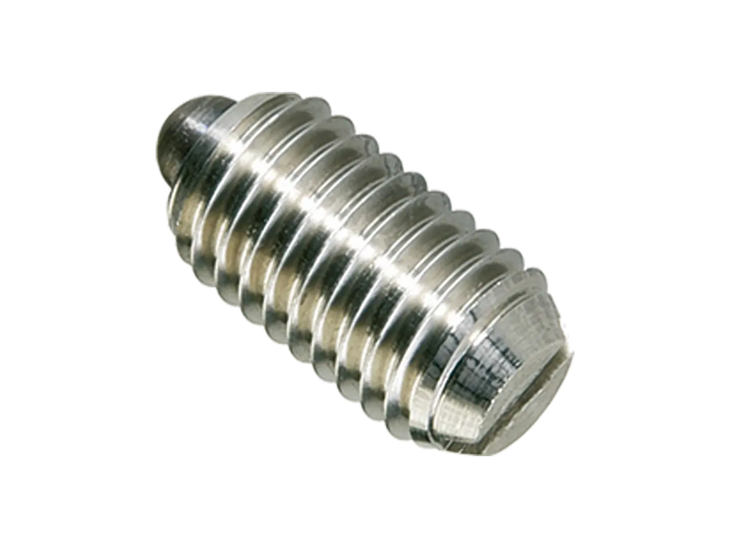 BN 13372 | Spring plungers with bolt and slot standard spring pressure