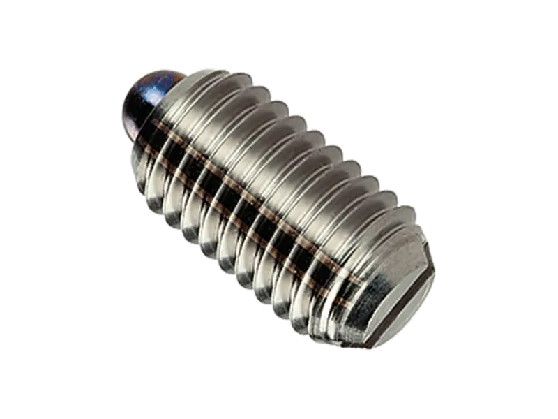 Product image of HALDER EH 22050. - Spring plungers with bolt and slot increased spring pressure