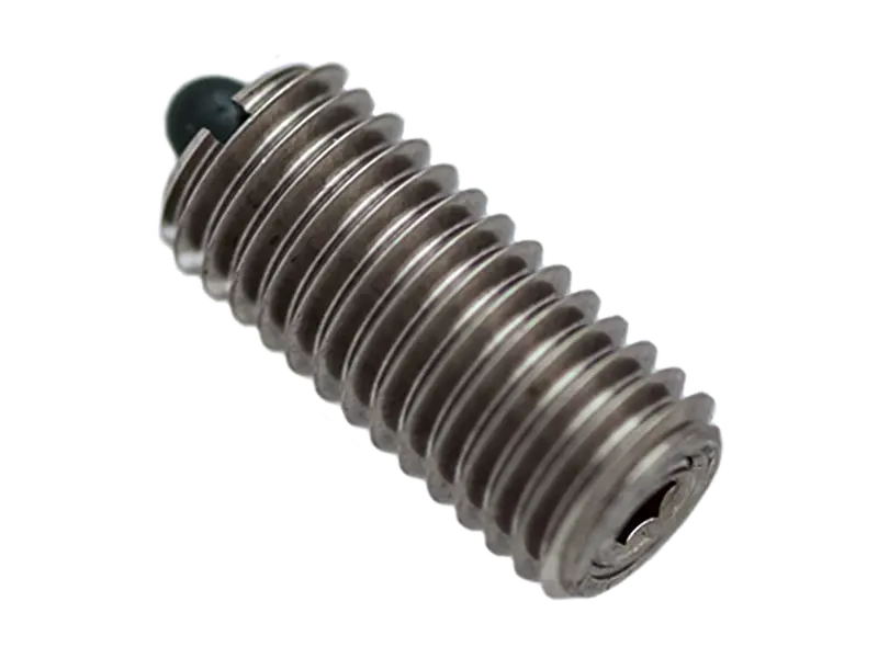 Product image of HALDER EH 22060. - Spring plungers with bolt and hex socket set screw bonded standard spring pressure