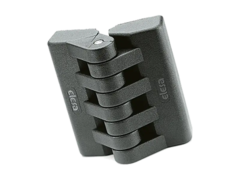 Product image of ELESA® CFA-p - Hinges with threaded studs, steel nickel plated