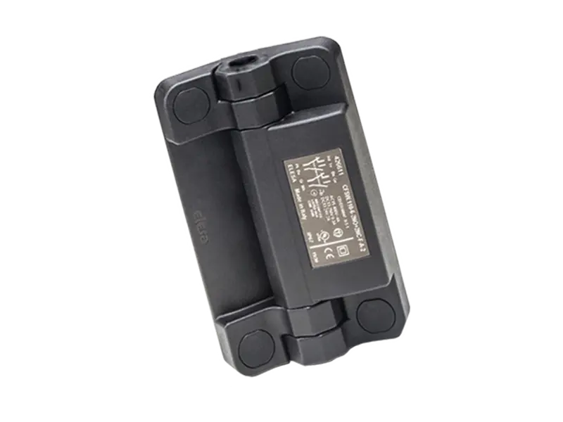 Product image of ELESA® CFSW-C-B - Hinges with built-in safety multiple switch 8-pole male connector back output
