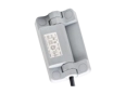 产品图片：ELESA® CFSW-F-C - 含内置安全开关的铰链 2 米或 5 米电缆，下方 8 导线输出端