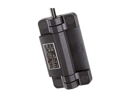 产品图片：ELESA® CFSW-F-A - 含内置安全开关的铰链 2 米或 5 米电缆，上方 8 导线输出端