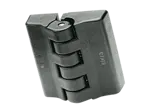 Product image of ELESA® CFA-F-B - Hinges with detent position at 90° with brass boss nickel plated and tapped blind holes