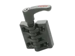 Product image of ELESA® CFA-ERS - Hinges with friction brake with pass-through holes for countersunk head screws