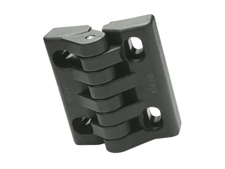 Product image of ELESA® CFA-SL-V - Hinges with pass-through slotted holes for vertical adjustments