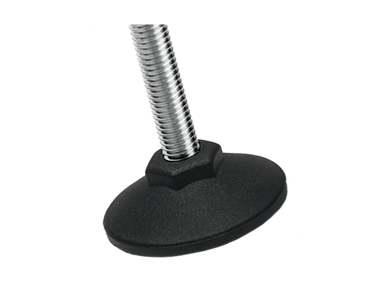 Product image of ELESA® LX-HS - Levelling elements with threaded bolt, without non slip rubber insert Threaded bolt: steel zinc plated with hexagon socket at the upper end