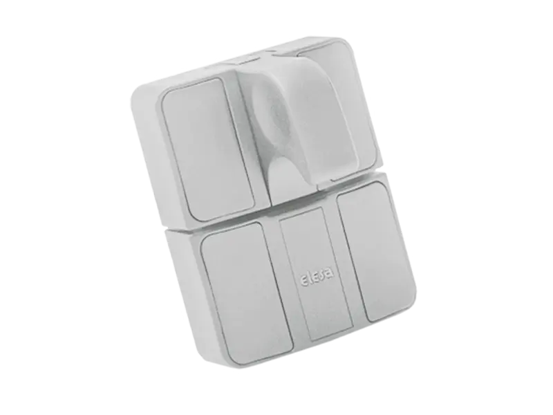 Product image of ELESA® BMST.L - Snap door lock for T-slot profile for pull opening by means of lifting lever
