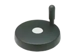 Product image of ELESA® VDS+I - Solid handwheels with revolving handle and black-oxide steel boss