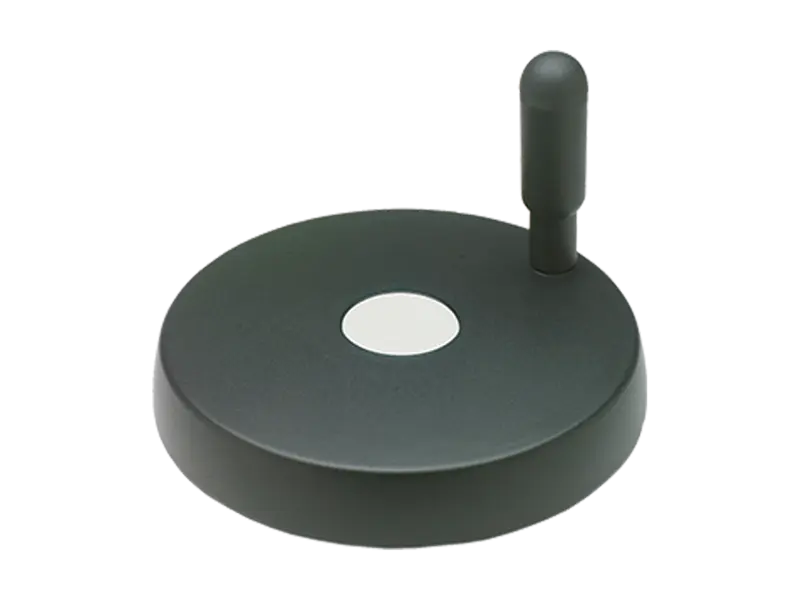 Product image of ELESA® VDS+I - Solid handwheels with revolving handle and black-oxide steel boss