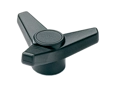 Product image of ELESA® VB.639 - Three-arm knobs with metal boss brass boss, tapped blind hole