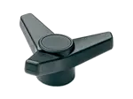Product image of ELESA® VB.639 - Three-arm knobs with metal boss brass boss, tapped blind hole