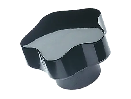 Product image of ELESA® VC.192 - Lobe knobs with metal boss brass boss, tapped blind hole