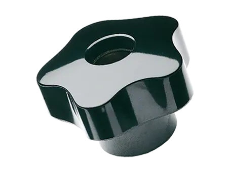 Product image of ELESA® VC.254 - Lobe knobs with brass boss and tapped through-hole