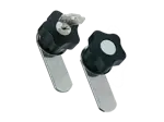 产品图片：ELESA® VC.308 - 带锁舌型的锁扣式旋钮 带闭合锁舌，碳钢镀锌