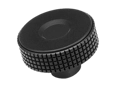 Product image of ELESA® MBT. - Diamond cut knurled knobs with brass boss with threaded blind hole