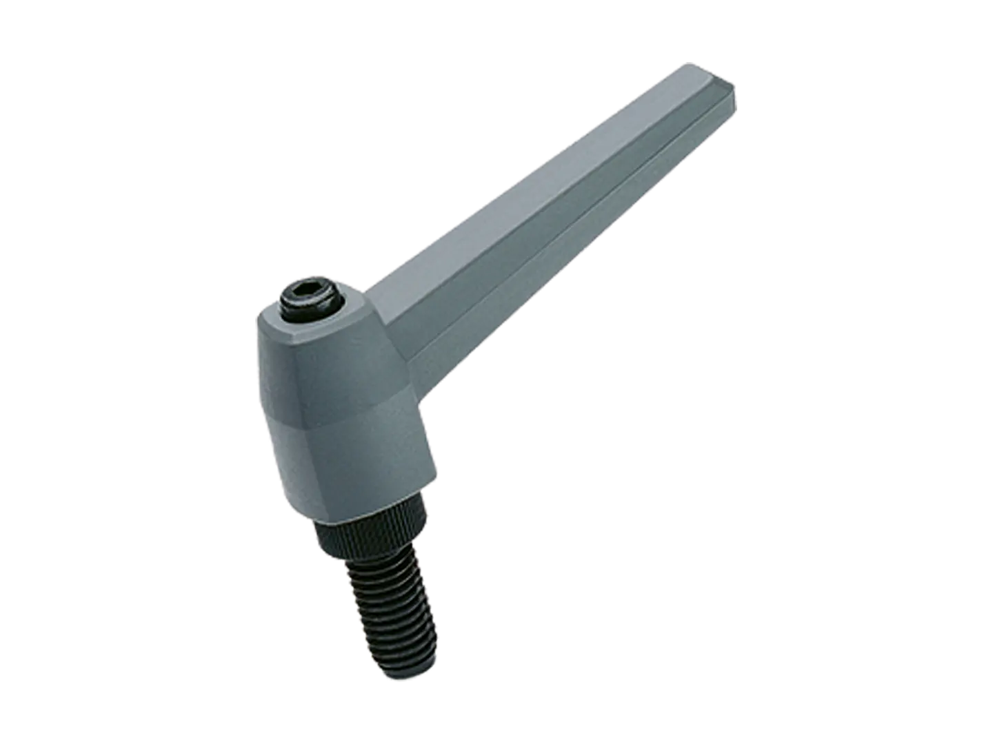 BN 14192 | Adjustable handles with threaded stud, steel black-oxide