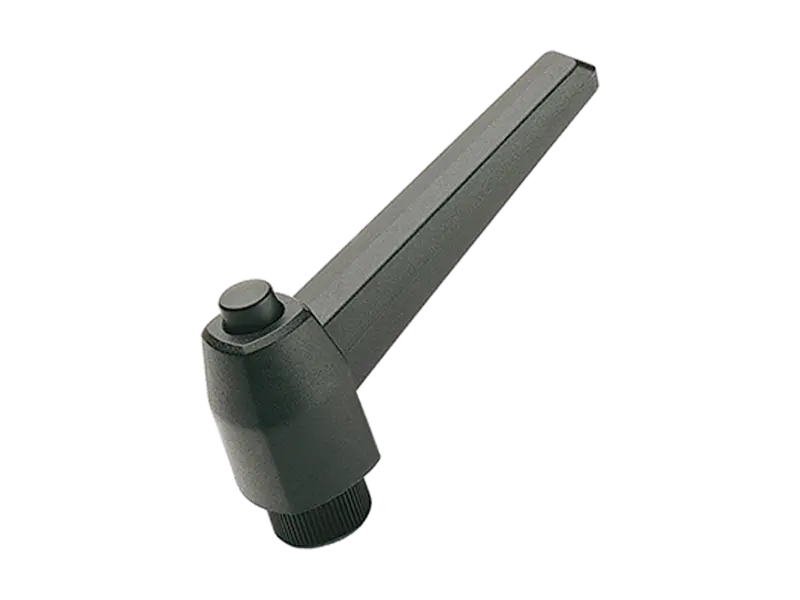 Product image of ELESA® MRX. - Adjustable handles with retaining pin, brass boss and tapped blind hole