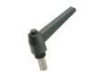 产品图片：ELESA® MRX-SST-p - 可调节手柄 带定位销，不锈钢螺柱