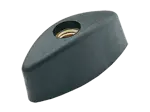 产品图片：ELESA® CT.476 FP - 蝶形螺母 带铜质嵌件和螺纹通孔