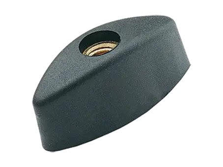 产品图片：ELESA® CT.476 FP - 蝶形螺母 带铜质嵌件和螺纹通孔
