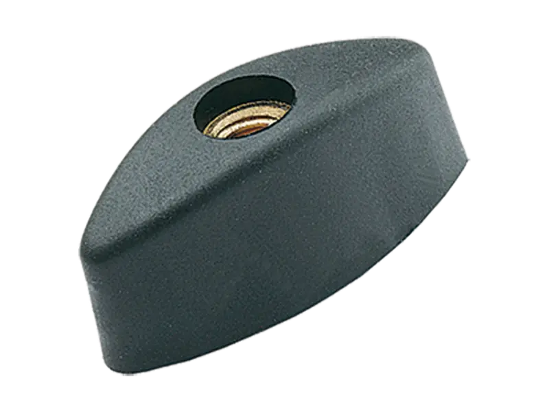 产品图片：ELESA® CT.476 FP - 蝶形螺母 带铜质嵌件和螺纹通孔