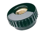 Product image of ELESA® B.193 FP - Knurled grip knobs with brass boss and tapped through-hole