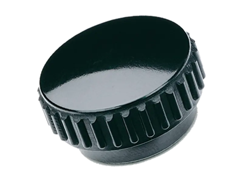 Product image of ELESA® B.193 - Knurled grip knobs with brass boss and tapped blind hole