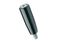 Product image of ELESA® I.281+x - Revolving handles with threaded stud, steel matte chrome-plated, handle with hex socket