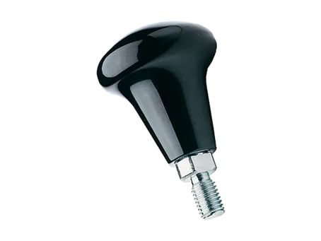 产品图片：ELESA® I.229+x - 旋转手柄 带钢质镀锌螺柱和板手平面