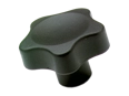 Product image of ELESA® VC.692 - Lobe knobs with brass boss, tapped blind hole