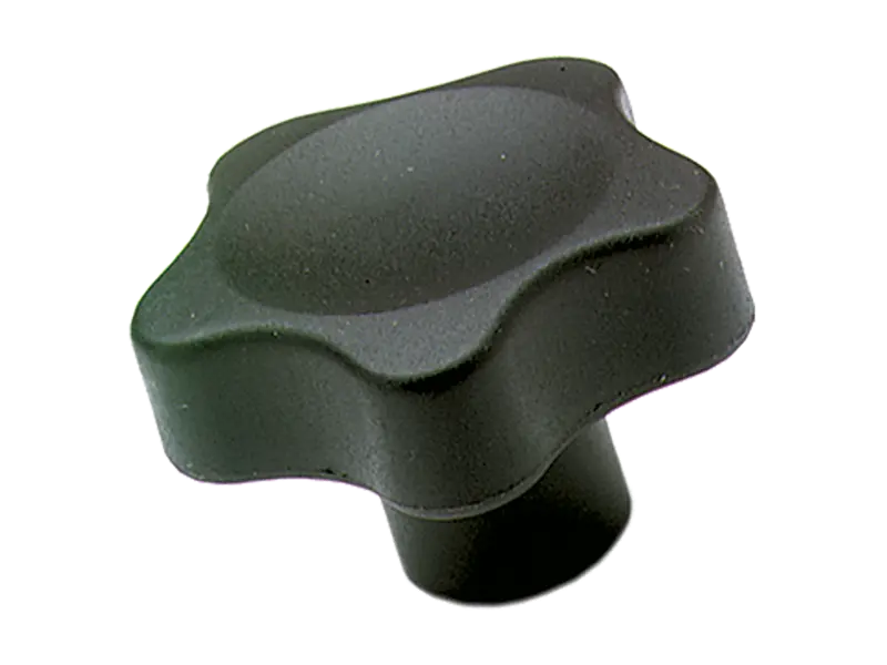Product image of ELESA® VC.692 - Lobe knobs with brass boss, tapped blind hole