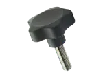 Product image of ELESA® VC.692-SST-p - Lobe knobs with threaded stud, stainless steel
