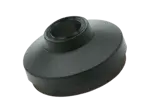 Product image of ELESA® LS.A-AS - Bases with NBR rubber no-slip disk, hardness 70 Shore A