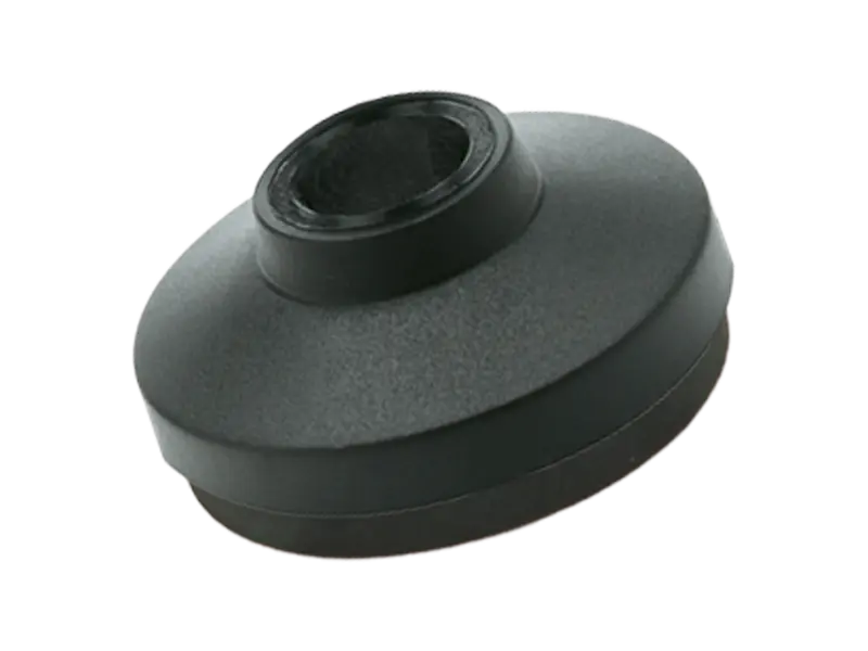 Product image of ELESA® LS.A-AS - Bases with NBR rubber no-slip disk, hardness 70 Shore A