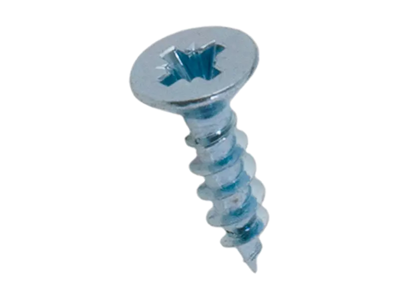 Product image of Pozi flat countersunk head chipboard screws form Z, fully threaded