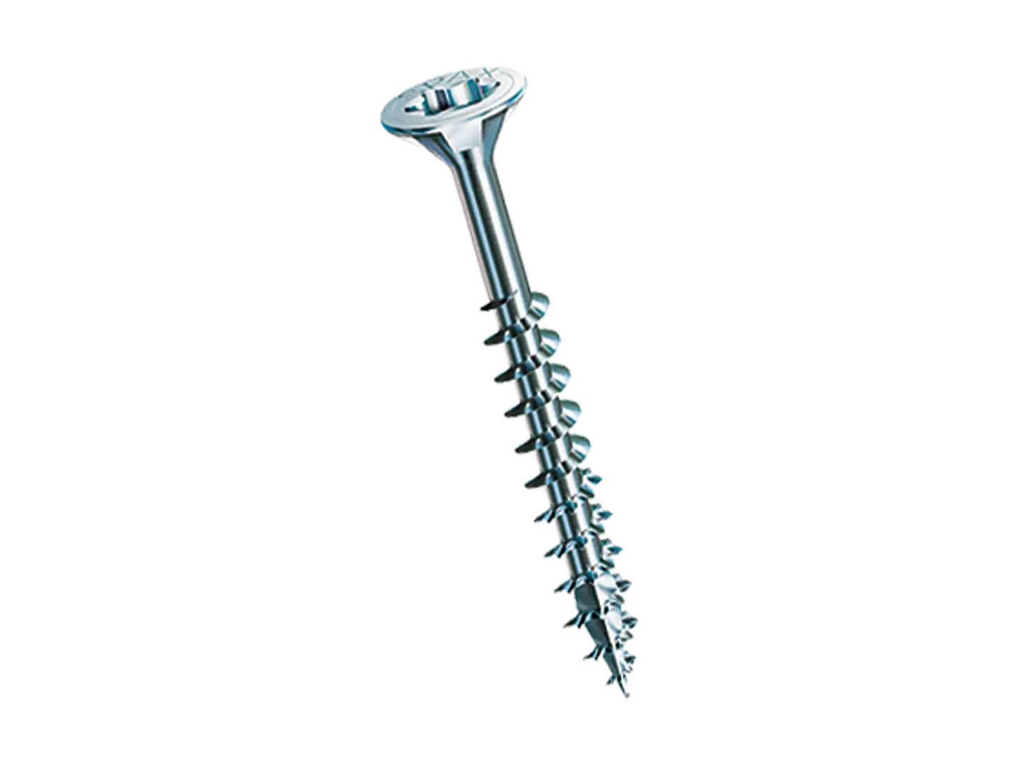 BN 20184 | Hexalobular (6 Lobe) socket flat countersunk head chipboard screws T-STAR plus, partially threaded with 4CUT point