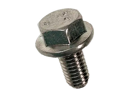 产品图片：六角锯齿法兰面螺钉 全螺纹