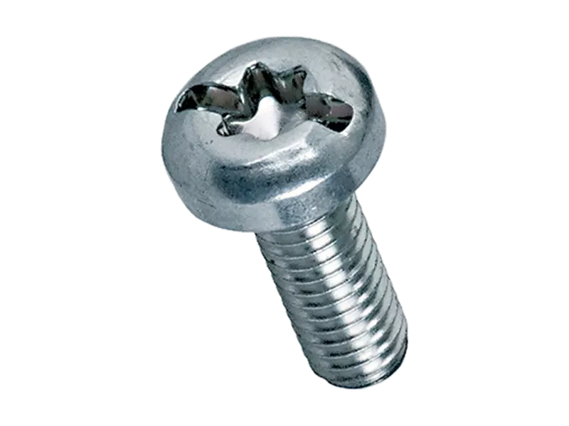 Product image of Hexalobular (6 Lobe) socket pan head screws with uncontinuous slot fully threaded