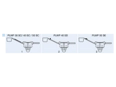 Functional principle of Panduit® Pan-Ty® - Wing push mount cable ties for corrugated loom tubings heat stabilized