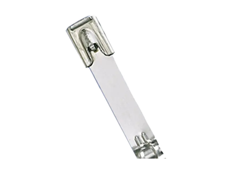 产品图片：Panduit® Pan-Steel® Wave-Ty™ - 超强钢珠锁紧扎线带