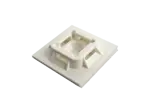 产品图片：Panduit® - 4向带背胶的固定座 用于线缆扎带