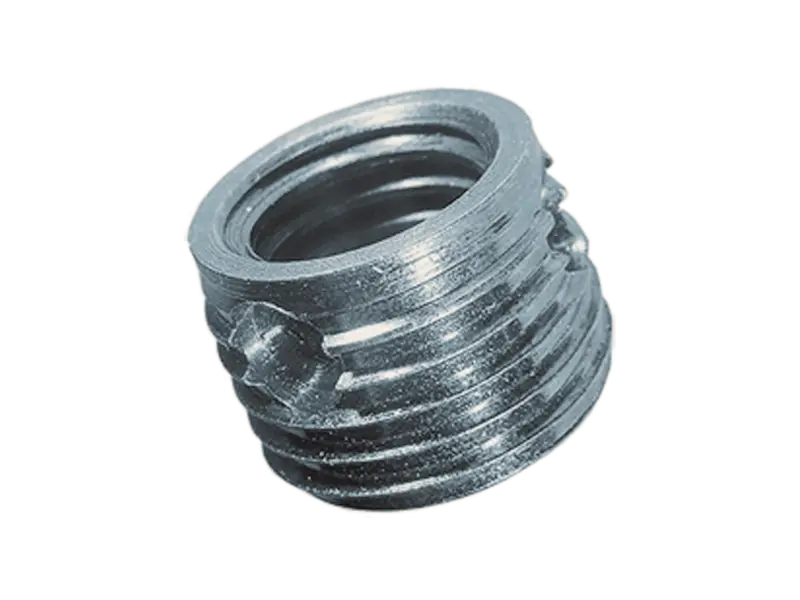 Product image of Ensat® SBS 337/338 - Self-cutting thread inserts with chip reservoir, for light metals, thermoplastics and thermoset plastics