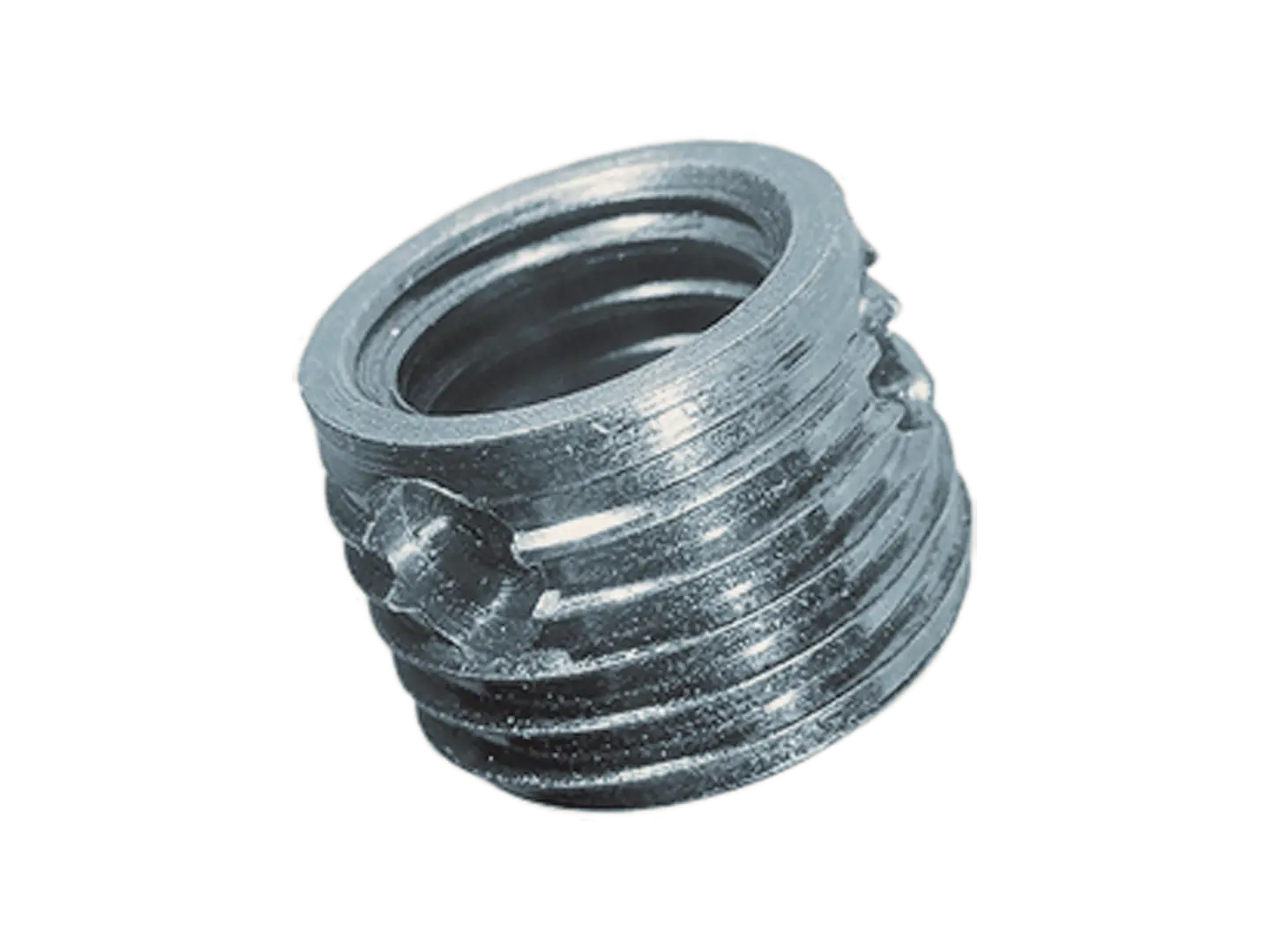 BN 20349 | Self-cutting thread inserts with chip reservoir, for light metals, thermoplastics and thermoset plastics