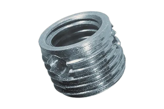 BN 20349 | Self-cutting thread inserts with chip reservoir, for light metals, thermoplastics and thermoset plastics