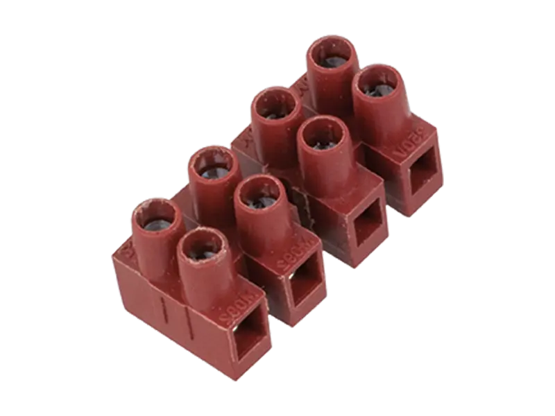 Product image of BM - Terminal block 12 pole, high temperature version without wire protectors