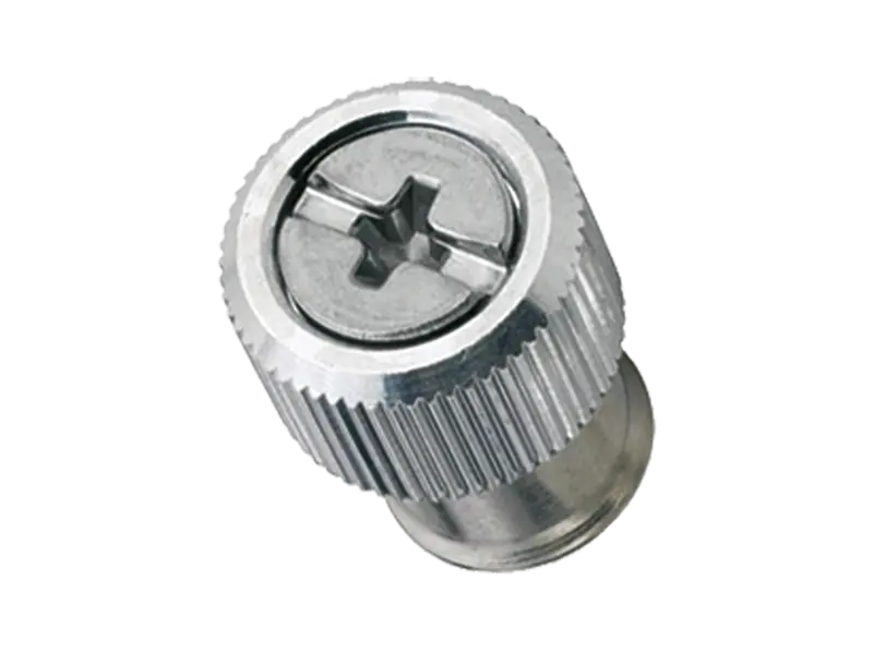Product image of PEM® PF11 - Self-clinching captive panel screws with slot and Phillips form H recess, with UNC thread, for metallic materials